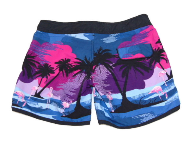 Shiwi Heren Tropical blauw/print zwemshort