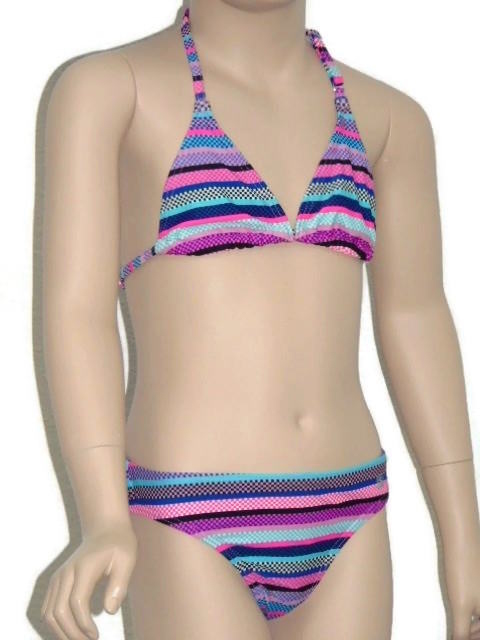 Shiwi Pixie blauw/roze bikini set