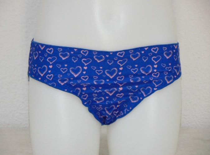 Shiwi Basic blauw/print bikini broekje