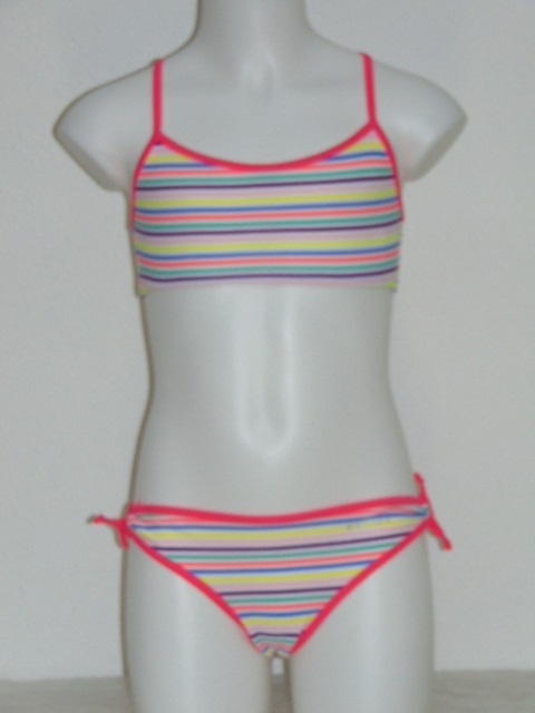 Shiwi Colored wit/print bikini set
