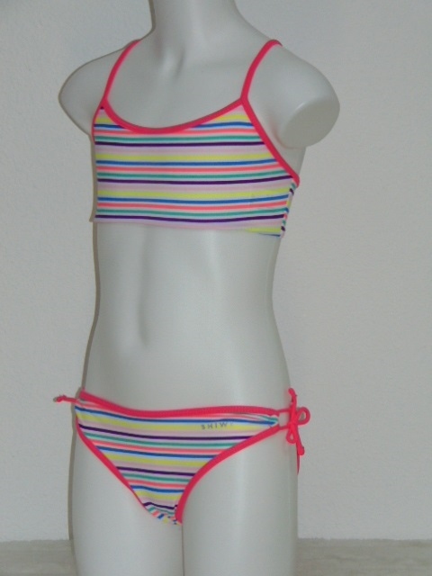 Shiwi Colored wit/print bikini set