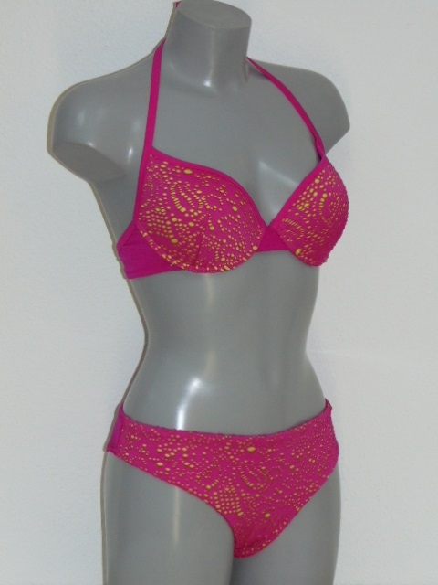 Sapph Badmode Bonaire fuchsia voorgevormde bikinitop