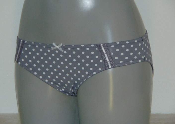 Guy de France Anouk grijs/wit slip