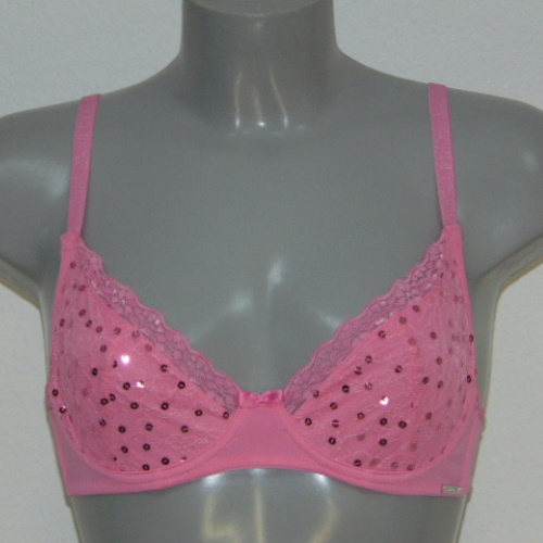 Sapph sample Sparkle roze niet voorgevormde bh