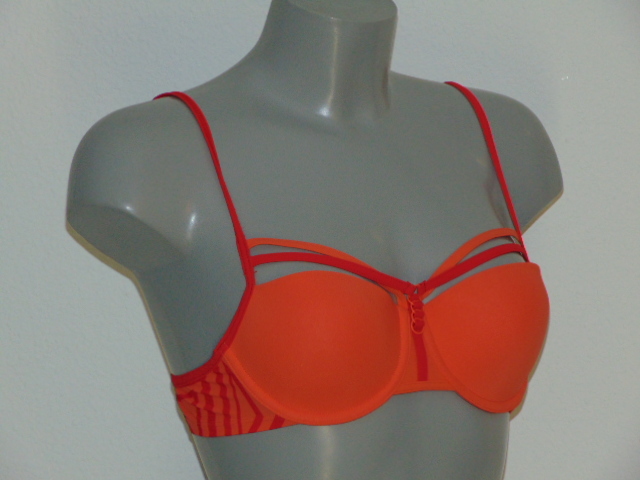 Marlies Dekkers Badmode Ta Moko coral voorgevormde bikinitop