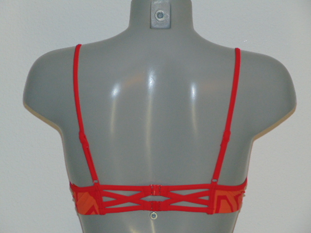 Marlies Dekkers Badmode Ta Moko coral voorgevormde bikinitop