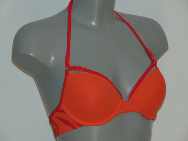 Marlies Dekkers Badmode Ta Moko coral voorgevormde bikinitop