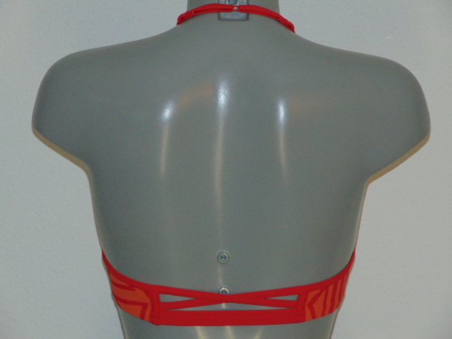 Marlies Dekkers Badmode Ta Moko coral voorgevormde bikinitop