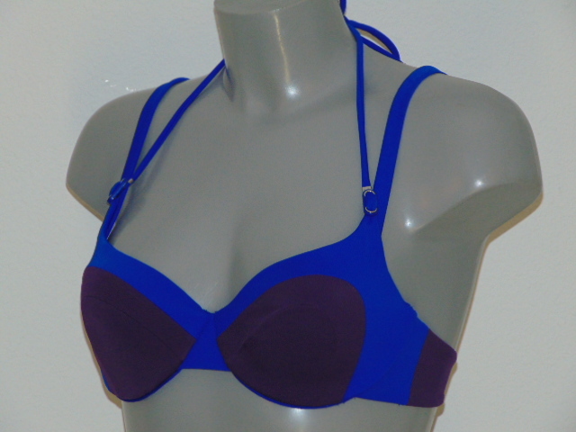 Marlies Dekkers Badmode Tioman blauw voorgevormde bikinitop