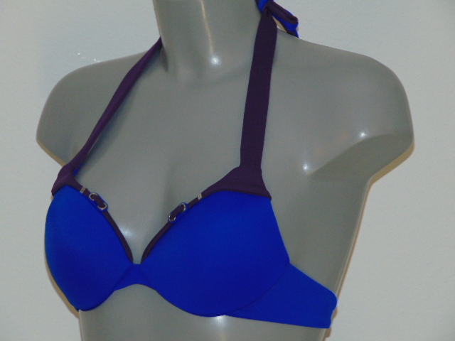 Marlies Dekkers Badmode Tioman blauw push up bikinitop