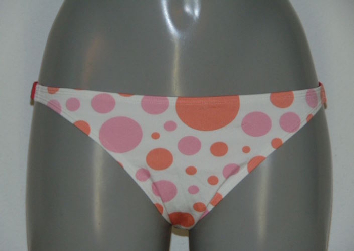 Marlies Dekkers Badmode Boracay wit/roze bikini broekje