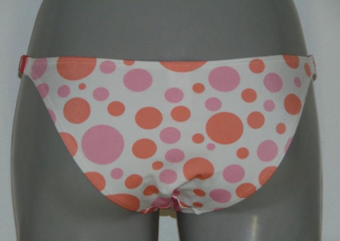 Marlies Dekkers Badmode Boracay wit/roze bikini broekje
