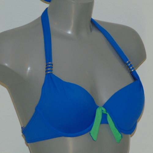 Royal Lounge Lingerie Playa blauw/groen voorgevormde bikinitop