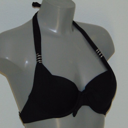Royal Lounge Lingerie Playa zwart voorgevormde bikinitop