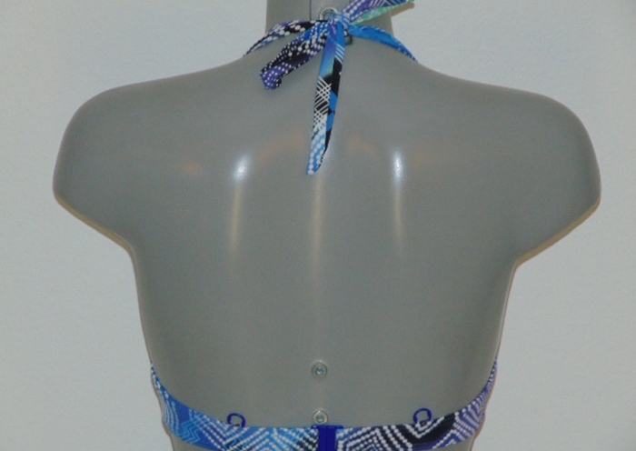 Royal Lounge Lingerie Playa blauw voorgevormde bikinitop