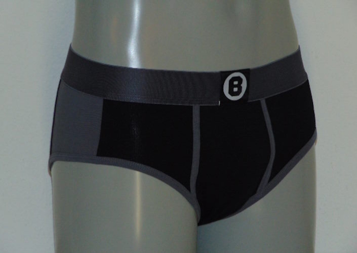 Bolas Onyx zwart heren slip