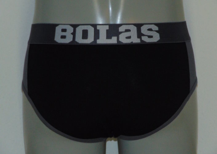 Bolas Onyx zwart heren slip