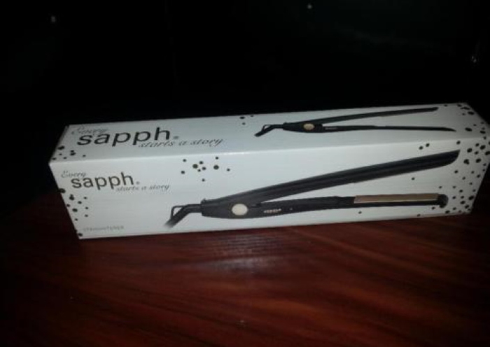 Sapph Stijltang zwart stijltang