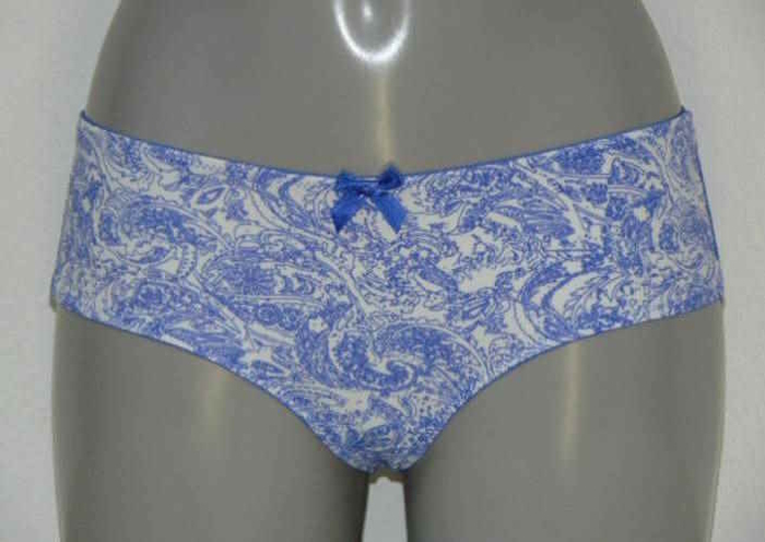 After Eden D-Cup & Up Paisley blauw short