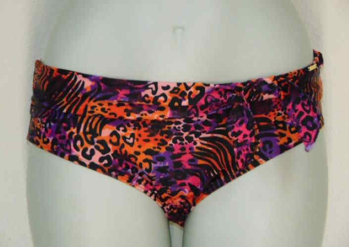 Sapph Badmode Fortaleza paars/print bikini broekje
