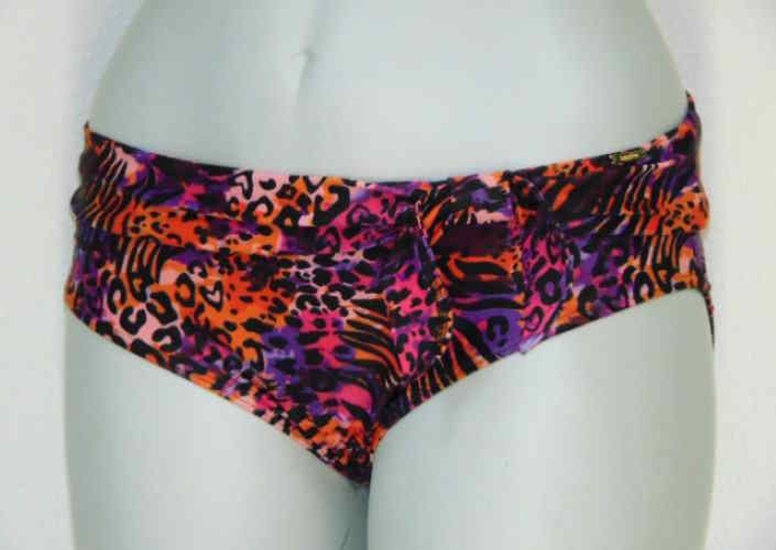 Sapph Badmode Fortaleza paars/print bikini broekje