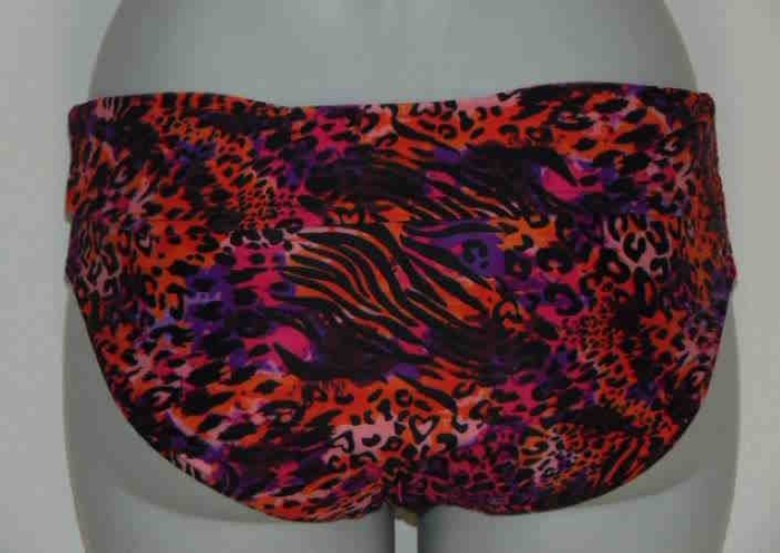 Sapph Badmode Fortaleza paars/print bikini broekje