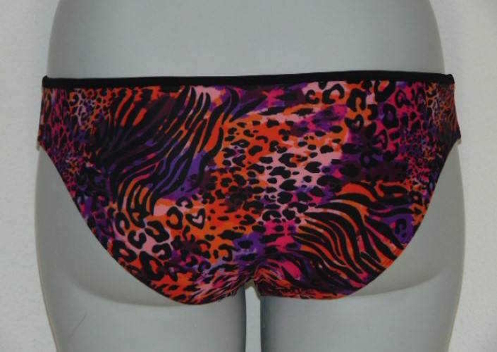 Sapph Badmode Fortaleza paars/print bikini broekje