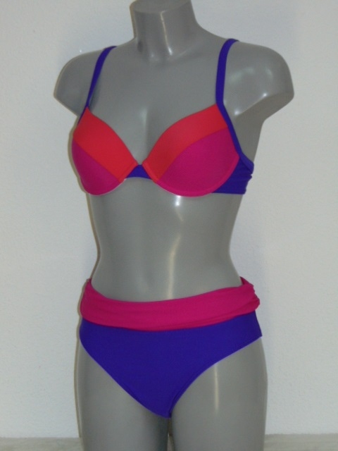 Nickey Nobel Colorblock paars bikini set