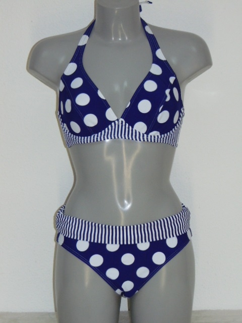 Nickey Nobel Dots & Stripes blauw bikini set