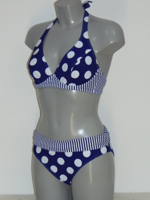 Nickey Nobel Dots & Stripes blauw bikini set