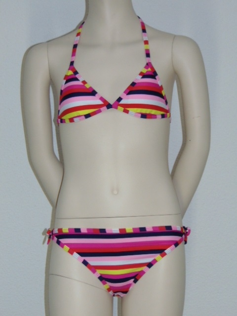 Boobs & Bloomers Rainbow roze bikini set