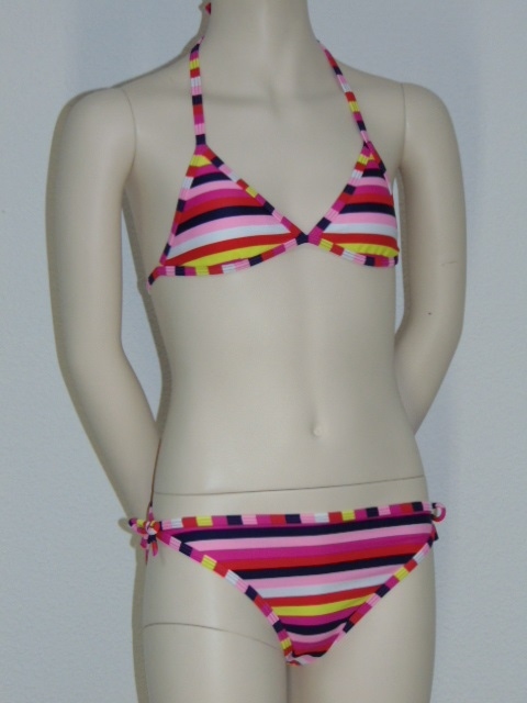Boobs & Bloomers Rainbow roze bikini set