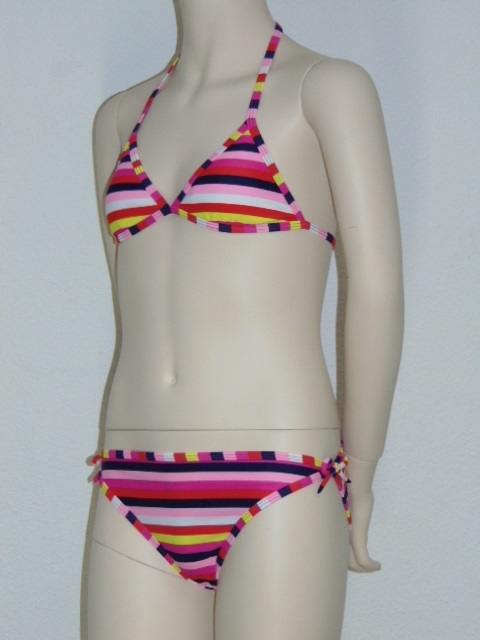 Boobs & Bloomers Rainbow roze bikini set