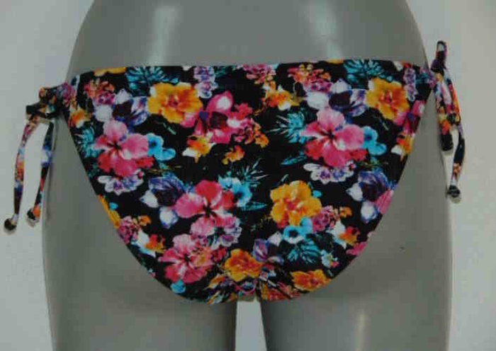 LingaDore Beach Hula zwart/print bikini broekje