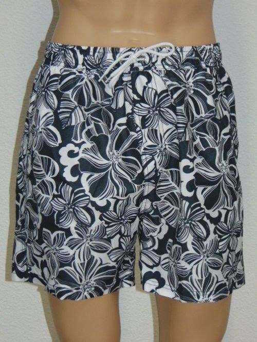 Nickey Nobel George wit/grijs zwemshort