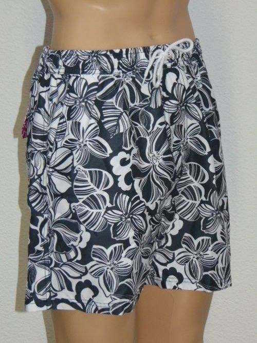 Nickey Nobel George wit/grijs zwemshort
