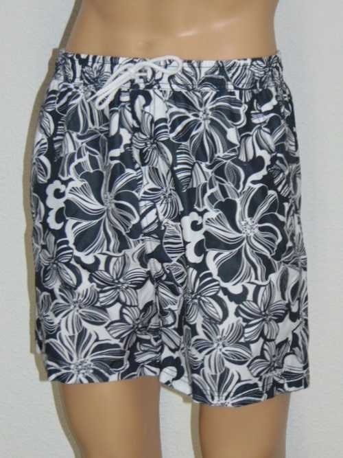 Nickey Nobel George wit/grijs zwemshort