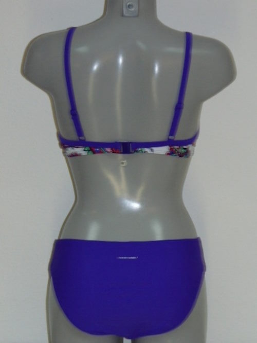 Nickey Nobel Paisley wit/paars bikini set