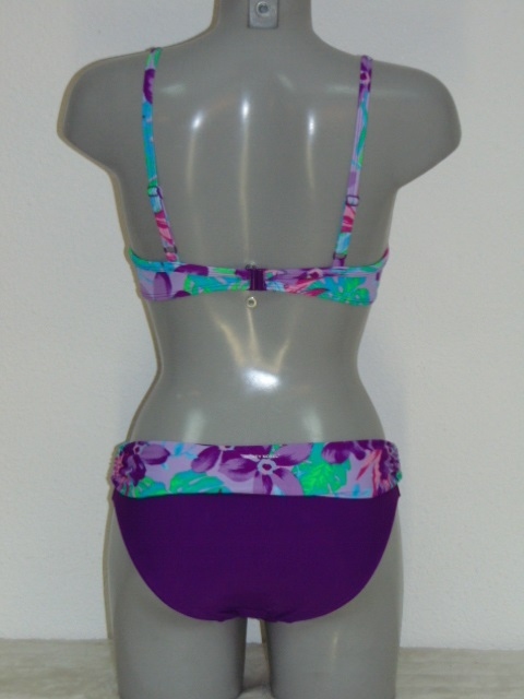 Nickey Nobel Tropical Flowe paars/print bikini set