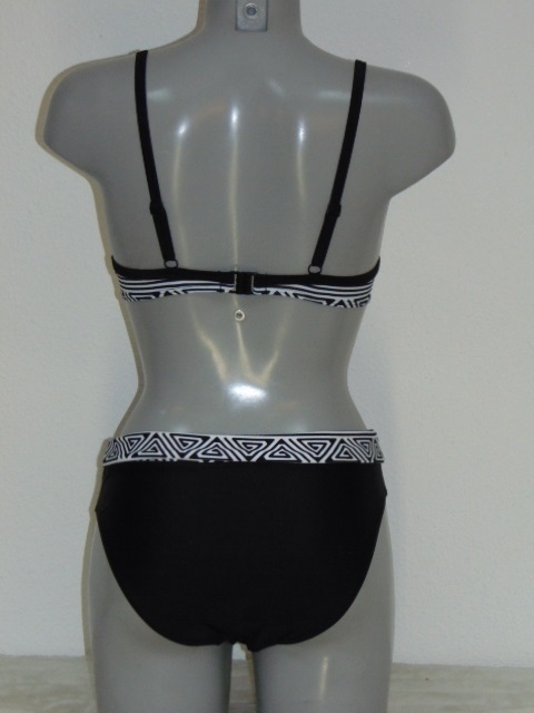 Nickey Nobel Aztek zwart/wit bikini set