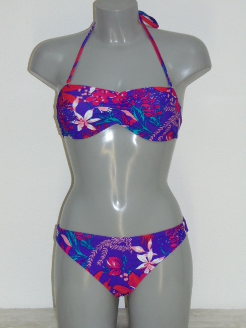 Nickey Nobel Jungle Flowe paars bikini set