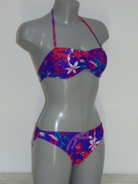 Nickey Nobel Jungle Flowe paars bikini set