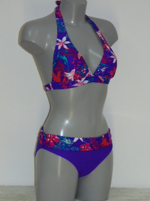 Nickey Nobel Jungle Flowe paars bikini set