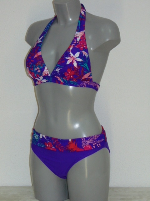 Nickey Nobel Jungle Flowe paars bikini set