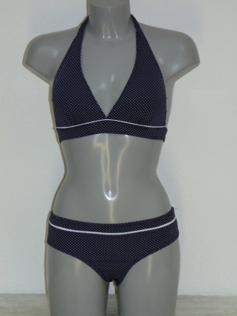 Nickey Nobel Are You Dotted blauw bikini set