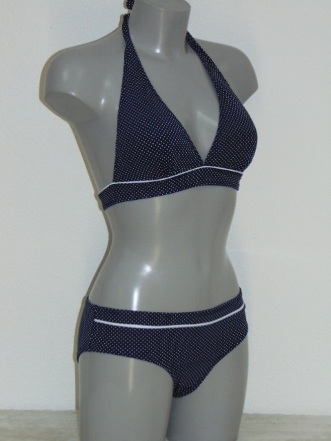 Nickey Nobel Are You Dotted blauw bikini set