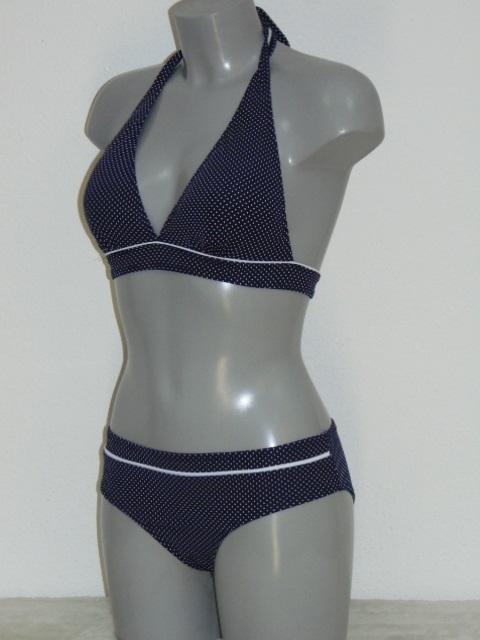 Nickey Nobel Are You Dotted blauw bikini set