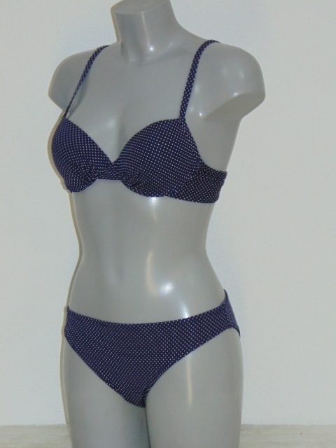 Nickey Nobel Mini Polka Dots blauw/wit bikini set