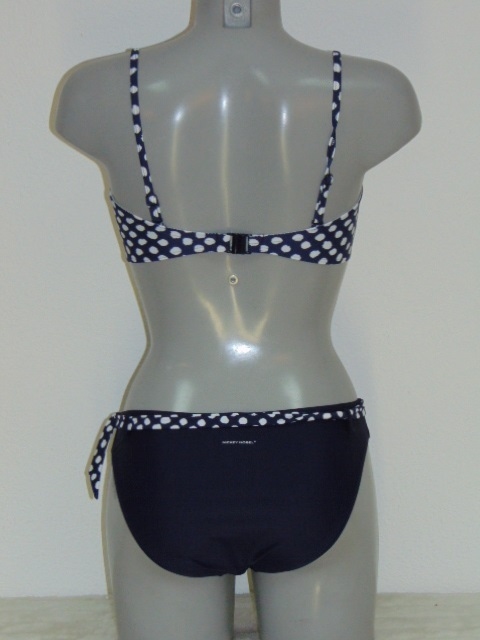 Nickey Nobel Clauds marine blauw/wit bikini set