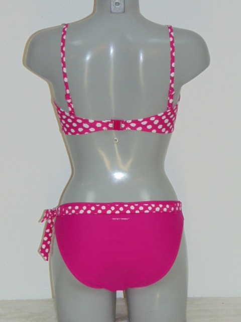 Nickey Nobel Clauds roze/wit bikini set